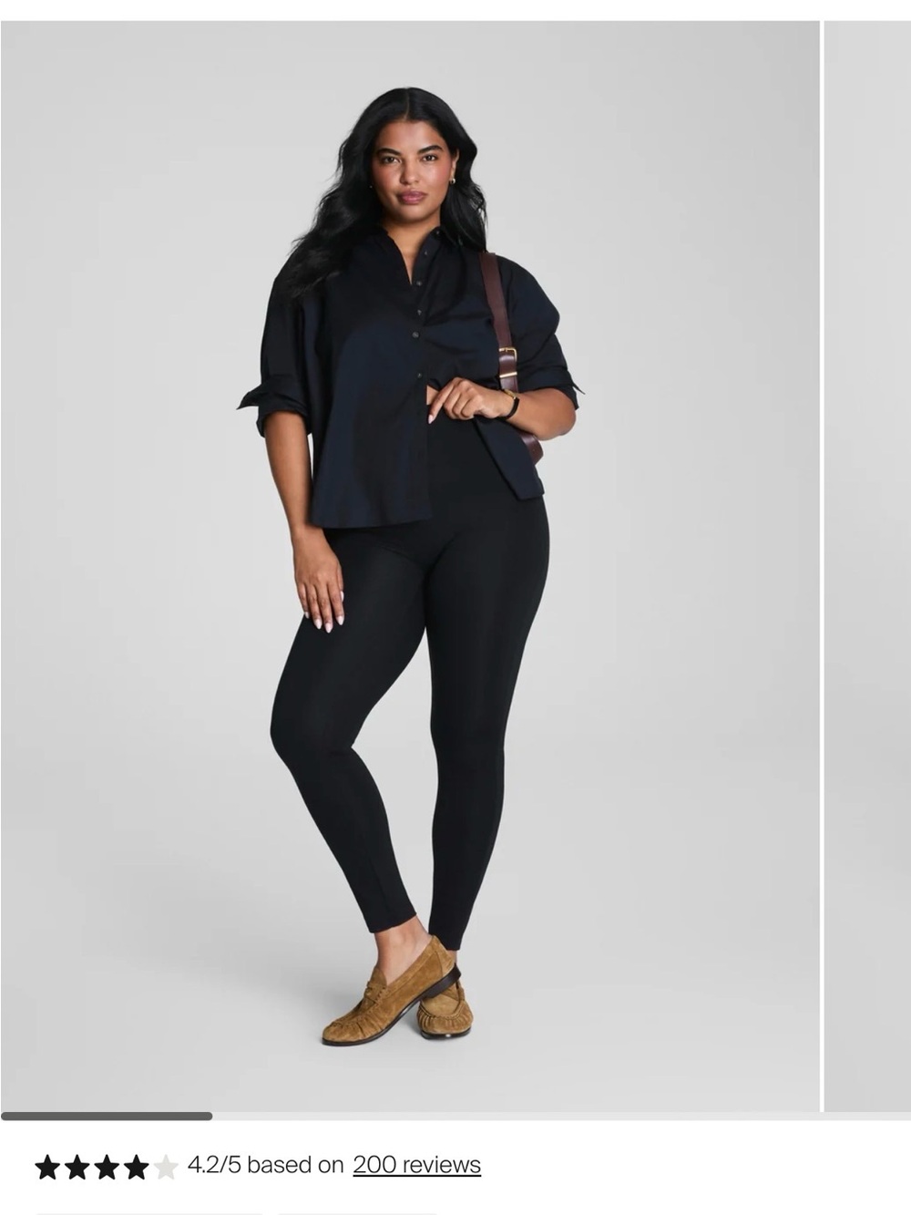 SPANX Tight legging Sara Blakey black Sz XL